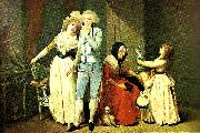 Louis Leopold  Boilly ce qui allume lamour leteint painting